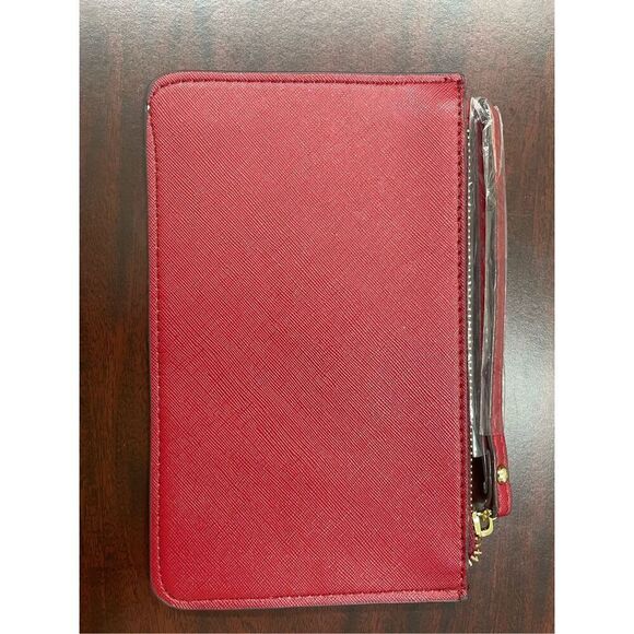 NWOT Kate Spade Wine Colored Wristlet - Picture 3 of 4